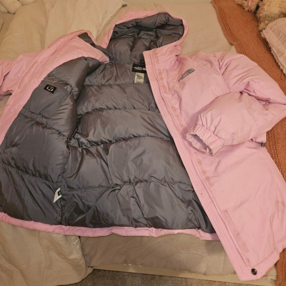 Pink Northface Girls